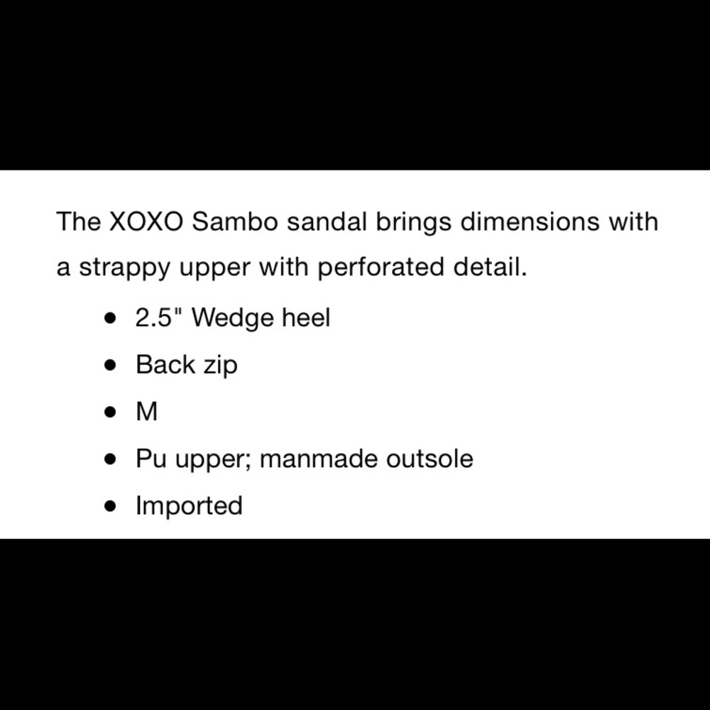 XOXO Sambo Gladiator Sandals - Picture 8 of 8